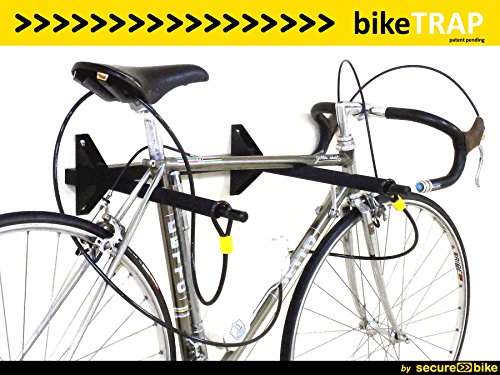 Antirrobo bicicleta: Cable 2,5m x 8mm de acero de doble lazo para soporte antirrobo bikeTRAP Antirrobo bicicleta: Cable 2,5m x 8mm de acero de doble lazo para soporte antirrobo bikeTRAP