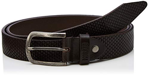 Antony Morato Cintura In Pelle H.30mm Cinturón, Marrón (Marrone 2005), 105 (Talla del fabricante: Medium) para Hombre