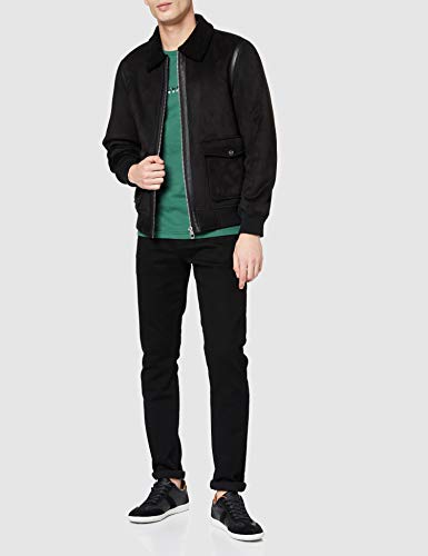 Antony Morato T-Shirt Basica Regular con Stampa Logo Camiseta de Tirantes, Verde (Verde Smeraldo 4054), Small para Hombre Antony Morato T-Shirt Basica Regular con Stampa Logo Camiseta de Tirantes, Verde (Verde Smeraldo 4054), Small para Hombre