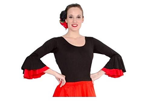 ANUKA Body de Licra con Doble Volante en Manga. Made IN Spain (S) ANUKA Body de Licra con Doble Volante en Manga. Made IN Spain (S)