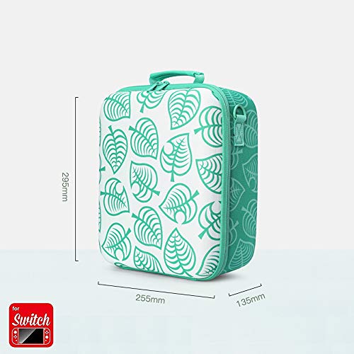Anwow Estuche rígido para la consola Nintendo Switch y accesorios, bolsa de almacenamiento de viaje de lujo compatible con el controlador Pro Anwow Estuche rígido para la consola Nintendo Switch y accesorios, bolsa de almacenamiento de viaje de lujo compatible con el controlador Pro