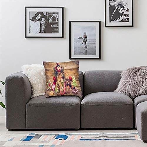 anzonto Fundas de almohada de terciopelo con muñeco de nieve en la mesa de Navidad para sofá, cama, silla, decoración, 55 x 55 cm, paquete de 2 anzonto Fundas de almohada de terciopelo con muñeco de nieve en la mesa de Navidad para sofá, cama, silla, decoración, 55 x 55 cm, paquete de 2