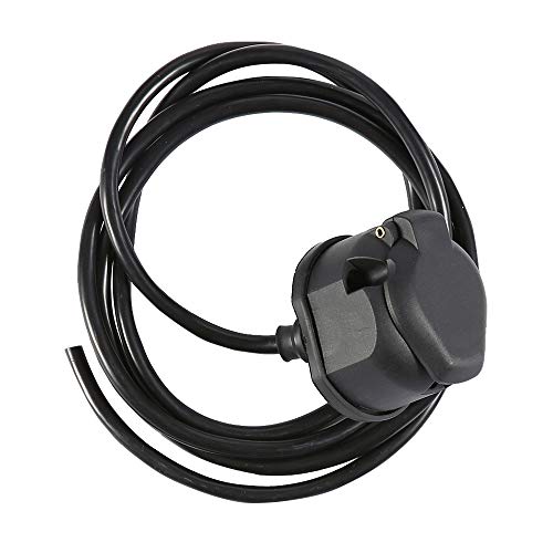 AOHEWEI 13 Pines Zócalo del Remolque Cableado Precableado Conectores 13 Vías con 8 Hilos Cable 2M Adaptador Electrico para Camion RV Caravana U Otro Vehículo Comercial (zócalo del Remolque B) AOHEWEI 13 Pines Zócalo del Remolque Cableado Precableado Conectores 13 Vías con 8 Hilos Cable 2M Adaptador Electrico para Camion RV Caravana U Otro Vehículo Comercial (zócalo del Remolque B)