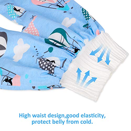AolsteCell - Pantalón de pañales para bebé, bragas de aprendizaje, lavables, reutilizables azul 4 años