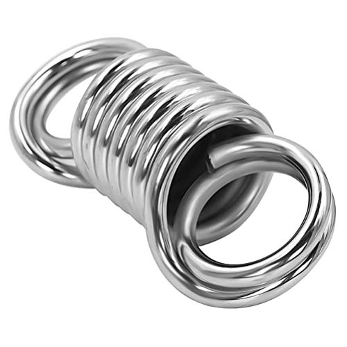 Aoneky Muelle para Saco de Boxeo - 127mm de Longitud, Material de Acero, Carga de 100KG, Resorte de Extensión, Accesorios para Colgar Bolsa de Boxeo Hamaca Silla Colgante Aoneky Muelle para Saco de Boxeo - 127mm de Longitud, Material de Acero, Carga de 100KG, Resorte de Extensión, Accesorios para Colgar Bolsa de Boxeo Hamaca Silla Colgante