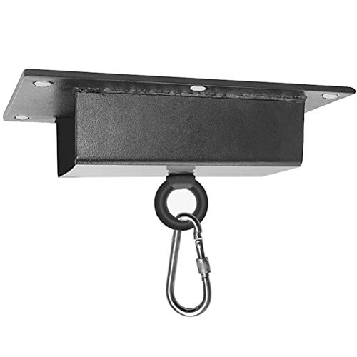 Aoneky Soporte de Techo para Saco de Boxeo - Colgador con Mosquetón para Bolsa Pesada Correa para Yoya TRX, Montaje en Techo, Acero Resistente, Capacidad de Carga 300 kg, Accesorios Deportivos Aoneky Soporte de Techo para Saco de Boxeo - Colgador con Mosquetón para Bolsa Pesada Correa para Yoya TRX, Montaje en Techo, Acero Resistente, Capacidad de Carga 300 kg, Accesorios Deportivos
