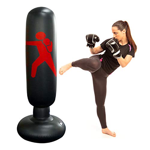 AOOCEEH Saco De Boxeo Suelo Saco De Boxeo De Pie Saco De Boxeo Adulto De Pie Saco De Boxeo Everlast Sacos De Boxeo para Adultos Saco De Boxeo Hinchable Saco De Boxeo con Relleno Black,160cm AOOCEEH Saco De Boxeo Suelo Saco De Boxeo De Pie Saco De Boxeo Adulto De Pie Saco De Boxeo Everlast Sacos De Boxeo para Adultos Saco De Boxeo Hinchable Saco De Boxeo con Relleno Black,160cm
