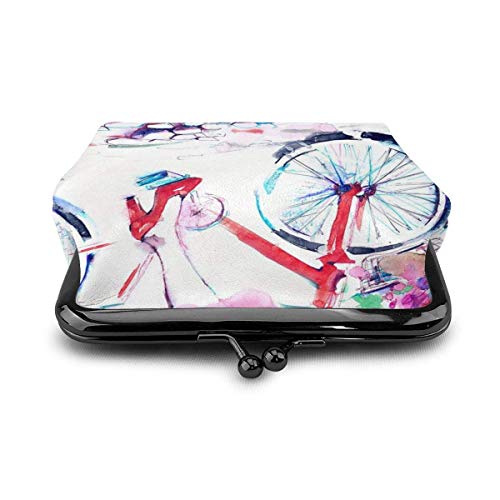 AOOEDM, Monedero de Calle en el Pueblo de Mallorca, España, Vintage, Puerta, Cartera, Hebilla, Cuero, Viaje, Maquillaje, Cambio, Monedero, Regalo para Mujer AOOEDM, Monedero de Calle en el Pueblo de Mallorca, España, Vintage, Puerta, Cartera, Hebilla, Cuero, Viaje, Maquillaje, Cambio, Monedero, Regalo para Mujer
