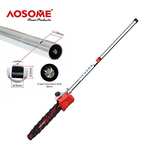 AOSOME Desbrozadora Gasolina Multifuncion 5 en 1 - Cortasetos Telescopica, Motosierras Podadora Altura, Poste de Extensión - 2 Tiempos (2,2kW 3HP 52CC), Herramienta de Exterior Jardinería Profesional AOSOME Desbrozadora Gasolina Multifuncion 5 en 1 - Cortasetos Telescopica, Motosierras Podadora Altura, Poste de Extensión - 2 Tiempos (2,2kW 3HP 52CC), Herramienta de Exterior Jardinería Profesional