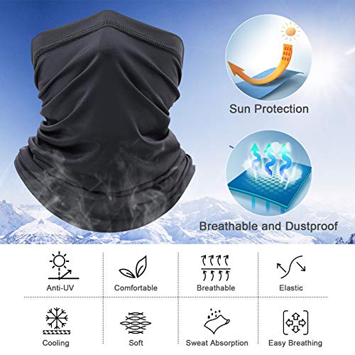 AOTEHU Elastica Pañuelos Cabeza, Multifunción Bufanda Bandana Bragas de Cabeza, Turbante Magico Pasamontañas, Tubo UV Mascarilla para Hombre Mujer-4 AOTEHU Elastica Pañuelos Cabeza, Multifunción Bufanda Bandana Bragas de Cabeza, Turbante Magico Pasamontañas, Tubo UV Mascarilla para Hombre Mujer-4