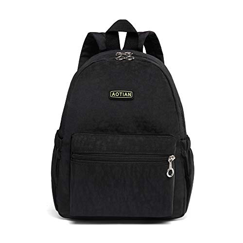 AOTIAN Mujer Mini Mochila Primavera y Verano Ligero Pequeña Bolsa de Viaje Bolsos Compacta para Casual 7 litros