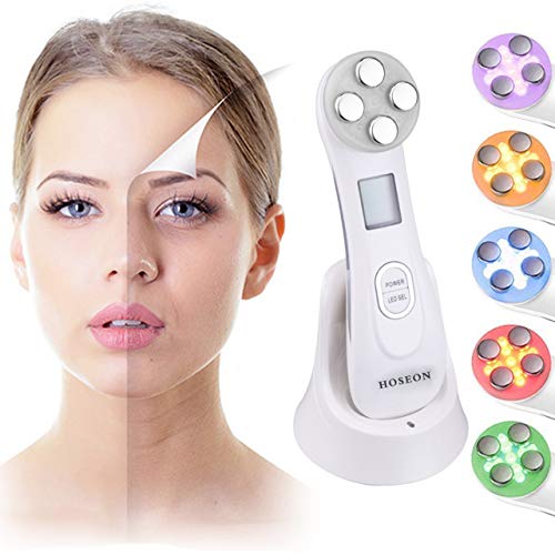 Aparato Facial Ultrasonido,Aparato Facial Antiarrugas terapia de luz Radiofrecuencia Facial y Corporal Mesoterapia Facial Aparato Radiofrecuencia Facial Aparatos, Estetica Rejuvenecedor Facial