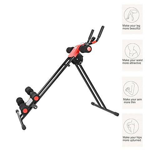 APcjerp Planeador AB Trainer, Tambor de borda Cruncher Abdominal con Pantalla, Gimnasio en casa del ABS, la Aptitud de Bicicletas, AB Trainer, Ideal Aerobic Trainer