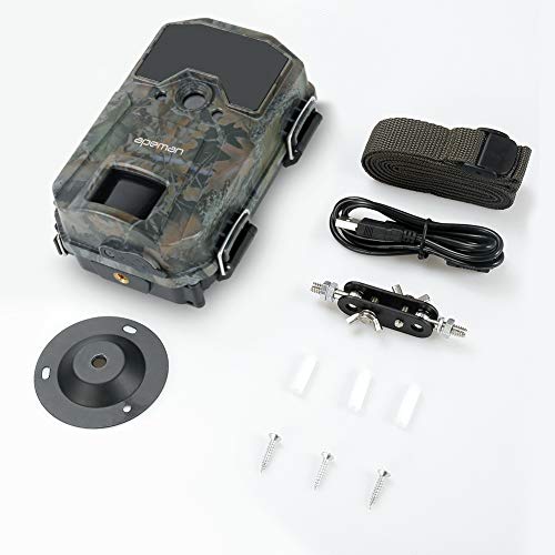 APEMAN Cámara de Caza 20MP 1080P Cámara de vigilància de la Vida Silvestre,Cámara de Juego de detección Nocturna sin LED de Brillo de 940nm IR,Lapso de Tiempo,Temporizador,Diseño Impermeable IP66 APEMAN Cámara de Caza 20MP 1080P Cámara de vigilància de la Vida Silvestre,Cámara de Juego de detección Nocturna sin LED de Brillo de 940nm IR,Lapso de Tiempo,Temporizador,Diseño Impermeable IP66