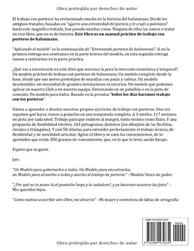 Aplicando el modelo: Entrenando porteros de balonmano Aplicando el modelo: Entrenando porteros de balonmano