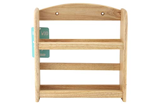 Apollo 2-tier Spice Rack, Estantería para especias, color natural