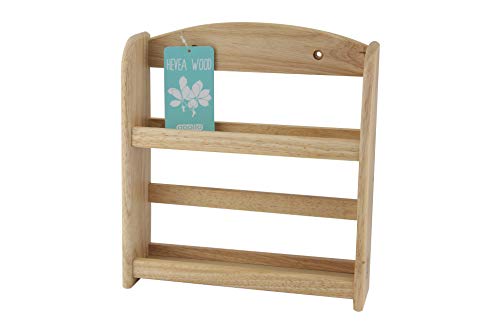 Apollo 2-tier Spice Rack, Estantería para especias, color natural