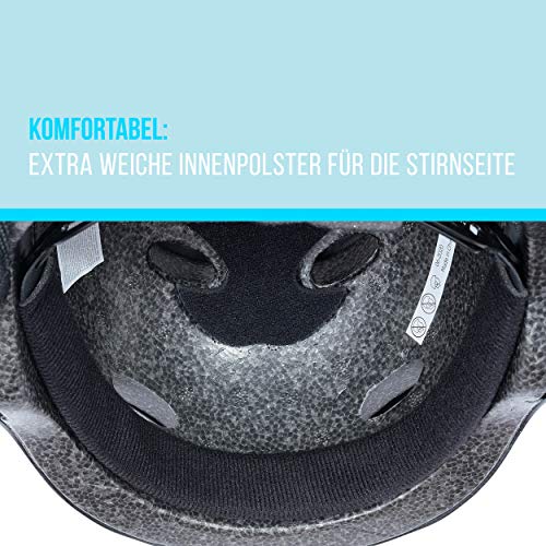 Apollo Casco para Bicicleta – Casco para Snowboard – Casco Ajustable para Skate Patinete MBX con Rueda de Ajuste – Casco para Niños y Adultos – Diversidad de Colores y Tallas Apollo Casco para Bicicleta – Casco para Snowboard – Casco Ajustable para Skate Patinete MBX con Rueda de Ajuste – Casco para Niños y Adultos – Diversidad de Colores y Tallas