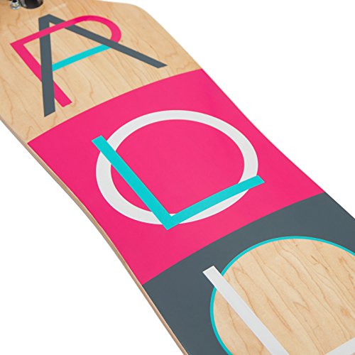 Apollo Longboard Supernova Special Edition Tabla Completa con rodamiento de Bolas High Speed ABEC Incl. Skate T-Tool, Drop Through Freeride Skate Cruiser Boards