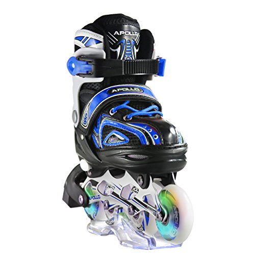 Apollo Super Blades X Pro, tamaño S,M,L, Inline Skates con Ruedas Luminosas LED Apollo Super Blades X Pro, tamaño S,M,L, Inline Skates con Ruedas Luminosas LED