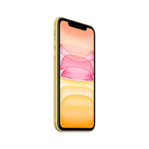 Apple iPhone 11 (128 GB) - Amarillo (incluye Earpods, adaptador de corriente)