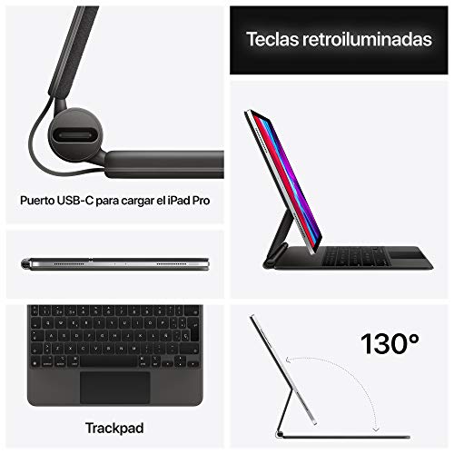 Apple Magic Keyboard (para el 11-Inch iPad Pro - 2.ª generación) - Español Apple Magic Keyboard (para el 11-Inch iPad Pro - 2.ª generación) - Español