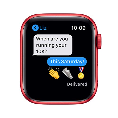 Apple Watch Series 6 44mm (GPS) - Caja De Aluminio En (PRODUCT)Red / (PRODUCT)Red Correa Deportiva (Reacondicionado)