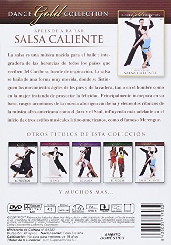 Aprende A Bailar Salsa Caliente - Dance Gold Collection [DVD]