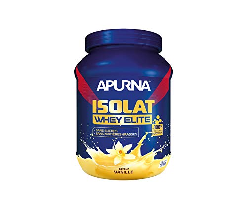 APURNA Pot Whey Elite Vanille isolat - 750g