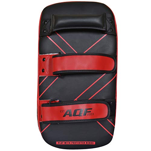 AQF Almohadilla para Brazo Curvada para Golpes para Kick Boxing Tailandés MMA Manoplas Boxeo de Protección para Golpes con Enfoque al Muay Thai AQF Almohadilla para Brazo Curvada para Golpes para Kick Boxing Tailandés MMA Manoplas Boxeo de Protección para Golpes con Enfoque al Muay Thai