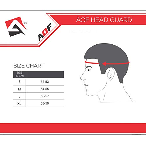 AQF Casco Boxeo Protector para La Cabeza De Boxeo para MMA Entrenamiento Removible Protector Rejilla Equipo De Combate Kickboxing Taekwondo Muay Thai