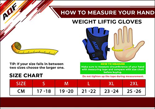 AQF Guantes Gimnasio para Levantamiento De Pesas Guantes Gym Ultraligeros Y Transpirables para Entrenamiento Culturismo Y Ejercicio AQF Guantes Gimnasio para Levantamiento De Pesas Guantes Gym Ultraligeros Y Transpirables para Entrenamiento Culturismo Y Ejercicio