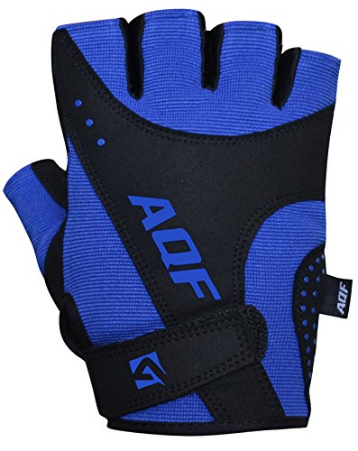 AQF Guantes Gimnasio para Levantamiento De Pesas Guantes Gym Ultraligeros Y Transpirables para Entrenamiento Culturismo Y Ejercicio