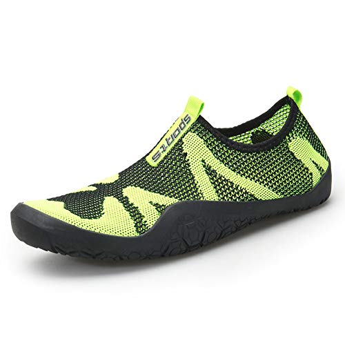 Aqua - Zapatos de baño para mujer y hombre, secado rápido, para natación, surf, buceo, yoga, aeróbic, informal, color, talla 41 EU