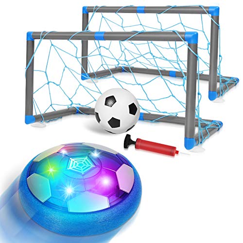 ARANEE Air Power Soccer, Recargable Pelota Futbol con Protectores de Espuma Suave y Luces LED Juguete Balón de Fútbol Flotant para Niños Niñas Regalos Cumpleaños ARANEE Air Power Soccer, Recargable Pelota Futbol con Protectores de Espuma Suave y Luces LED Juguete Balón de Fútbol Flotant para Niños Niñas Regalos Cumpleaños