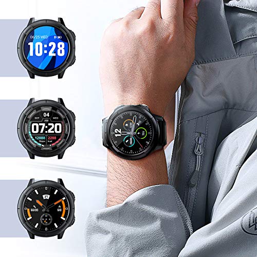 Arbily Smartwatch Hombre, Reloj Inteligente con Pantalla Tátil Completa, Reloj Deportivo Impermeable IP68, Reloj Digital Fitness Tracker para Android iOS Huawei Samsung Xiaomi