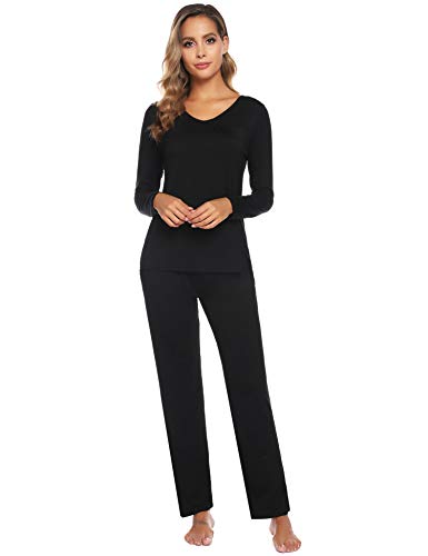ARBLOVE Pijama Mujer Invierno Algodon 2 Piezas,Suave Cómodo Suelto y Agradable ARBLOVE Pijama Mujer Invierno Algodon 2 Piezas,Suave Cómodo Suelto y Agradable