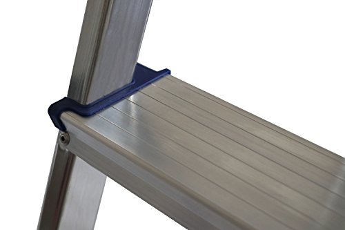 Arcama DN04 Escalera domestica, GRIS PLATA, 4 peldaƱos Arcama DN04 Escalera domestica, GRIS PLATA, 4 peldaƱos