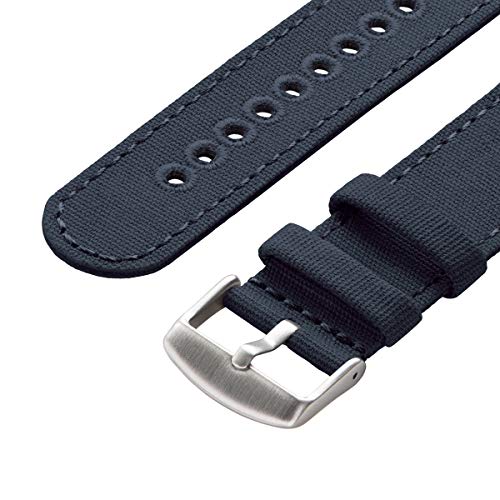 Archer Watch Straps | Correas Reloj Lona de Liberación Rápida para Hombre y Mujer | para Relojes y Smartwatch (Azul Marino, 20mm)