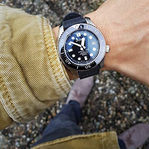 Archer Watch Straps | Correas Reloj Lona de Liberación Rápida para Hombre y Mujer | para Relojes y Smartwatch (Azul Marino, 20mm) Archer Watch Straps | Correas Reloj Lona de Liberación Rápida para Hombre y Mujer | para Relojes y Smartwatch (Azul Marino, 20mm)