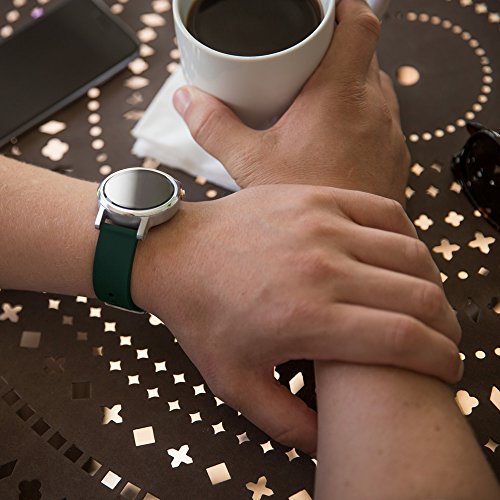 Archer Watch Straps - Correas Reloj Silicona de Liberación Rápida para Hombre y Mujer (Verde Británico de Competición, 20mm)