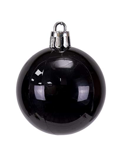 Arcoiris® Bolas de Navidad Multicolor, 16 Unidades de 5cm, Navidad Bolas para el árbol de Navidad, para Vacaciones, Bodas, Fiestas, Decoración de Regalos, Dorado, Varios tamaños (16pcs - 5cm, Negro) Arcoiris® Bolas de Navidad Multicolor, 16 Unidades de 5cm, Navidad Bolas para el árbol de Navidad, para Vacaciones, Bodas, Fiestas, Decoración de Regalos, Dorado, Varios tamaños (16pcs - 5cm, Negro)