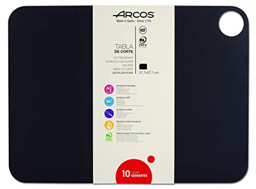 Arcos 691710 - Tabla de corte, 377 x 277 mm, color negro