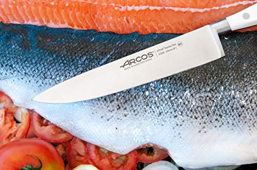 Arcos Riviera Blanc - Cuchillo de cocinero, 250 mm (estuche) Arcos Riviera Blanc - Cuchillo de cocinero, 250 mm (estuche)