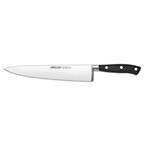 Arcos Riviera Cuchillo Cocinero, Acero, Negro, 250 mm