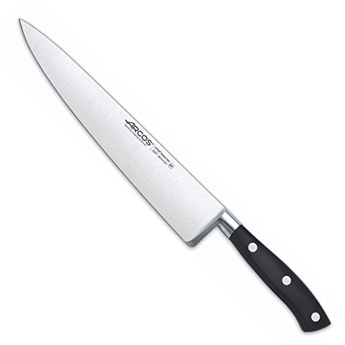 Arcos Riviera Cuchillo Cocinero, Acero, Negro, 250 mm Arcos Riviera Cuchillo Cocinero, Acero, Negro, 250 mm