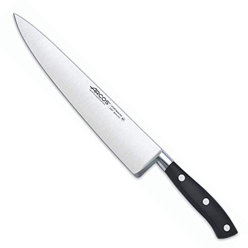 Arcos Riviera Cuchillo Cocinero, Acero, Negro, 250 mm