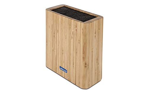 Arcos Tacos - Bloque Universal para Cuchillos hasta 25 cm - Hecho de Bambú - Tamaño 280 x 215 x 90 mm - Color Marrón Arcos Tacos - Bloque Universal para Cuchillos hasta 25 cm - Hecho de Bambú - Tamaño 280 x 215 x 90 mm - Color Marrón