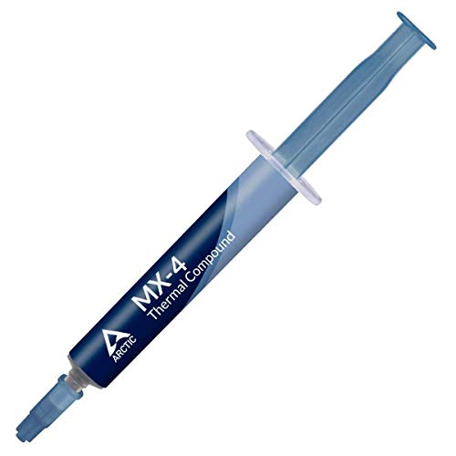 ARCTIC MX-4 (4 g) - Compuesto térmico de alto rendimiento de micropartículas de carbono, pasta térmica para cualquier ventilador de CPU ARCTIC MX-4 (4 g) - Compuesto térmico de alto rendimiento de micropartículas de carbono, pasta térmica para cualquier ventilador de CPU