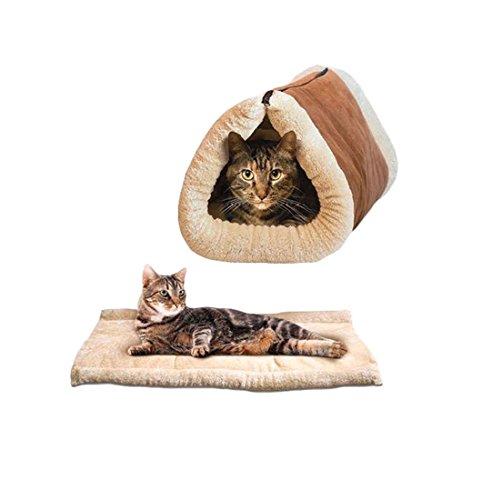Ardisle - Túnel y camita para Gato 2 en 1 Ardisle - Túnel y camita para Gato 2 en 1